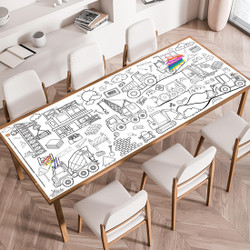 Construction Site Giant Coloring Poster