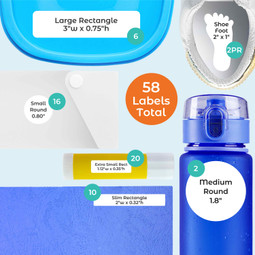 Personalized Waterproof Labels For Kids