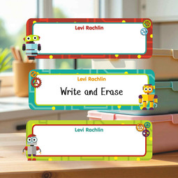 Reusable Write On Labels, Large