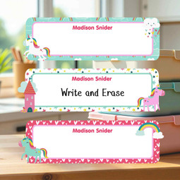Reusable Write On Labels, Large