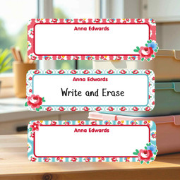 Reusable Write On Labels, Large
