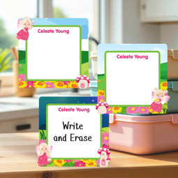 baby bottle name tags