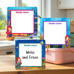 write on wire labels