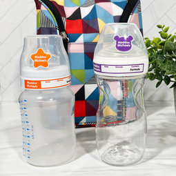 Daycare bottle identification labels