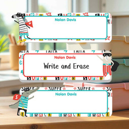 Reusable Write On Labels, Large