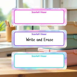 Reusable Write On Labels, Large