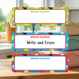 Reusable Write On Labels, Large