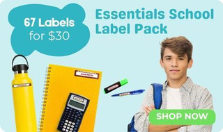 School supply labels