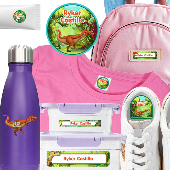 Dinosaurs Roam Camp Labels camp labels — labels camp families order every spring for day camp and sleepaway