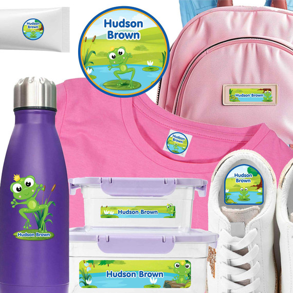 Frogs Camp Labels camp labels — labels camp families order every spring for day camp and sleepaway