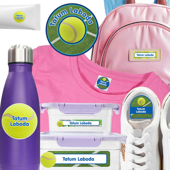 Tennis Camp Labels camp labels — labels camp families order every spring for day camp and sleepaway