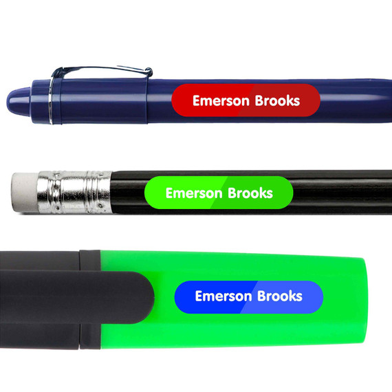 Pencil Labels with Name