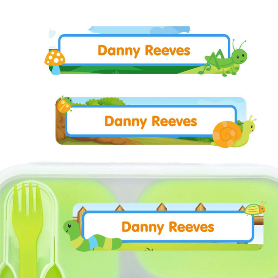 Large Name Labels for Kids