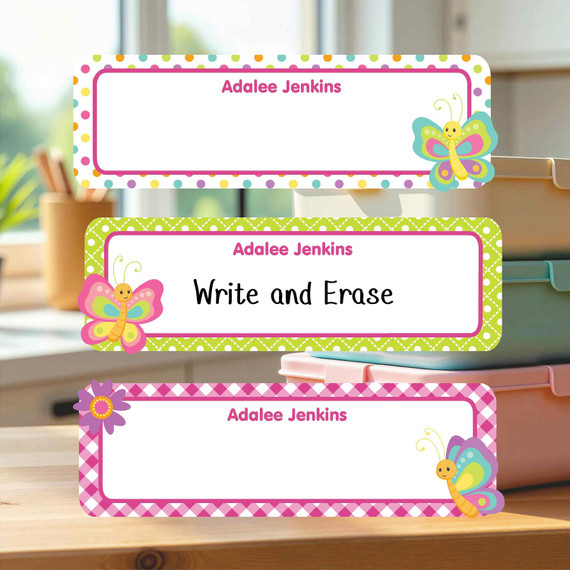Reusable Write On Labels, Large