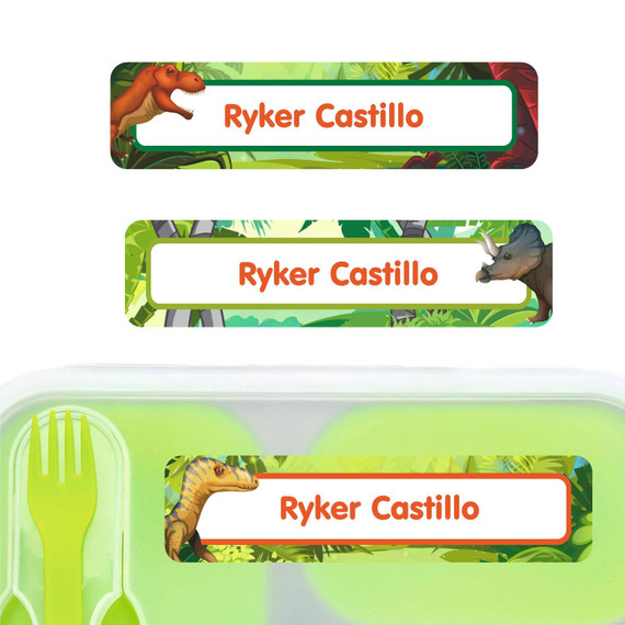 Large Name Stickers for School