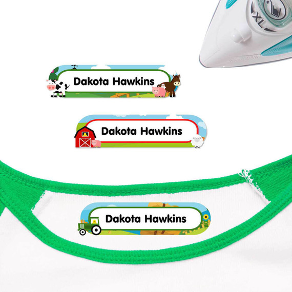 Personalized Iron On Name Tags For Kids Personalized Iron On Name Tags For Kids
