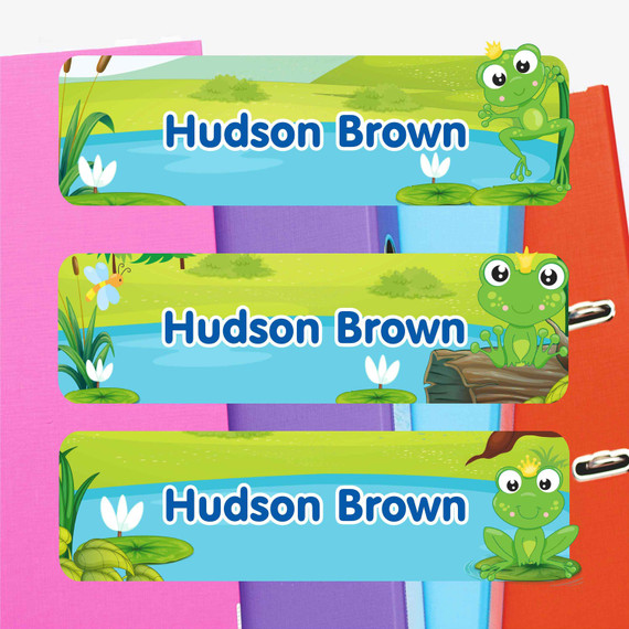 Camp labels personalized