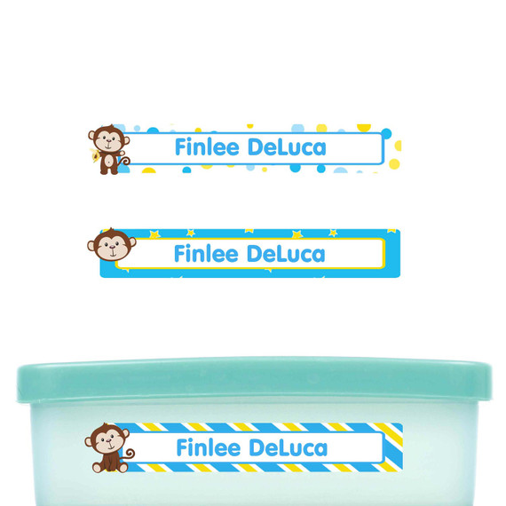 Dishwasher Safe Skinny School Labels