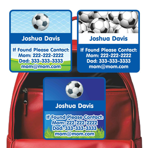 Solids contact stickers with solid color design