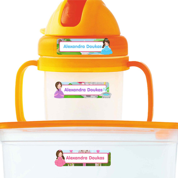labels that stick to pacifiers permanently