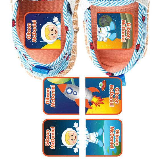 Astronaut puzzle matching shoe labels teach left and right independently Astronaut puzzle matching shoe labels teach left and right independently