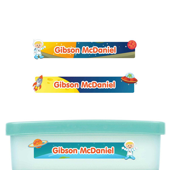 Skinny Name Labels for School