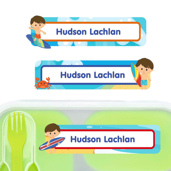 Microwave Safe Name Labels