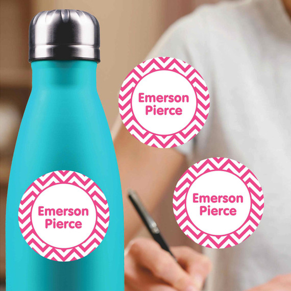 Medium circle sticker labels waterproof