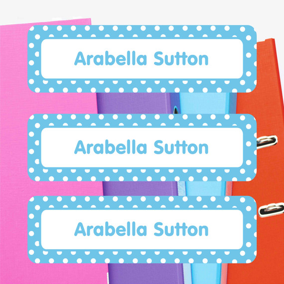 Personalized waterproof labels