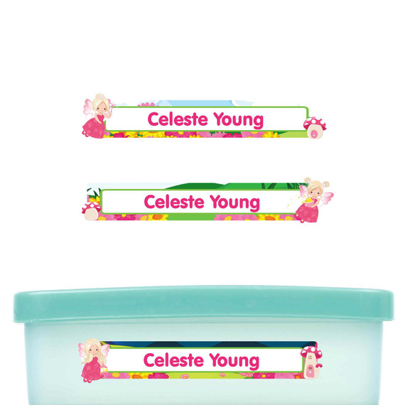Dishwasher Safe Skinny Name Labels for Kids