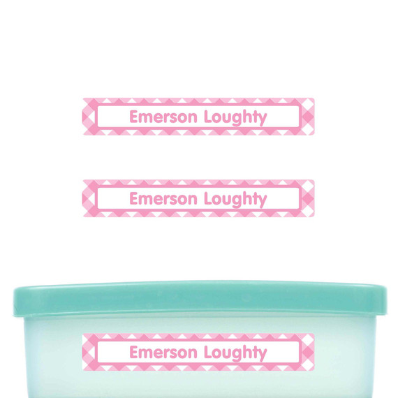 Slim Rectangle Labels for Kids