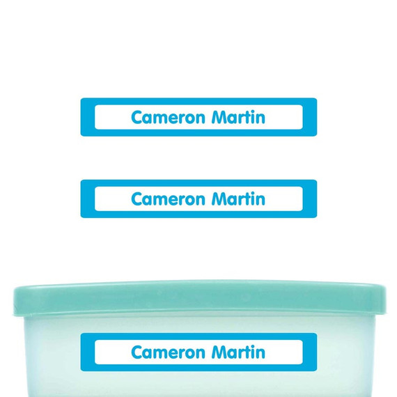 Slim Profile Labels for School