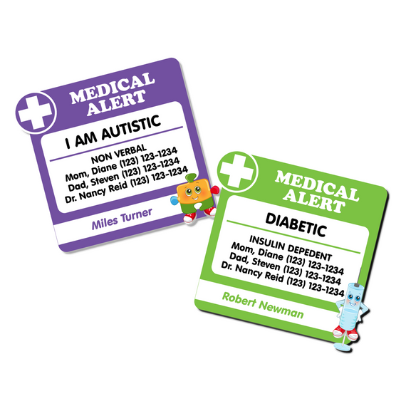 Medical Condition Stickers for Children