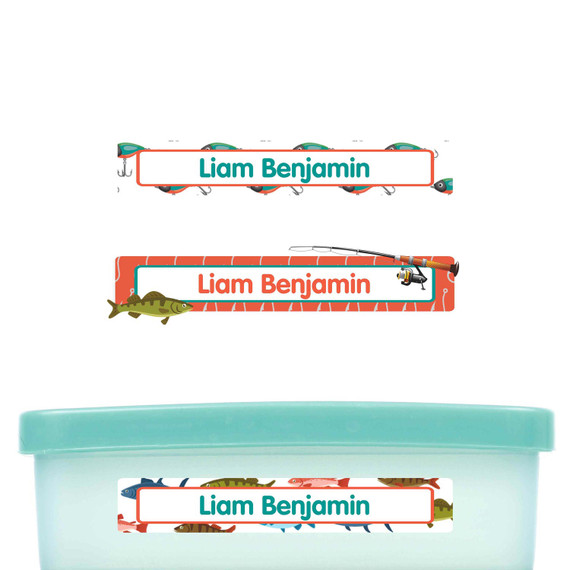 Skinny Labels for Daycare Supplies
