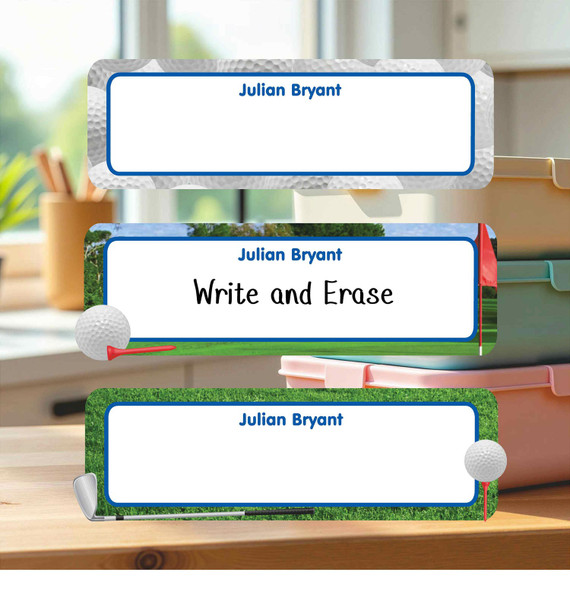 Reusable Write On Labels, Large