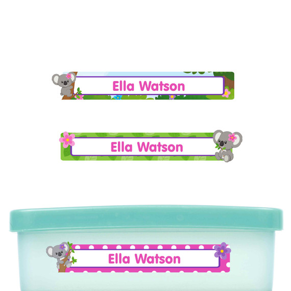 Skinny Name Labels for Preschoolers
