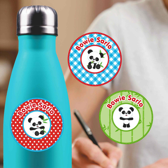 Waterproof round labels personalized stickers