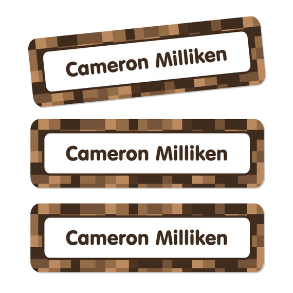 Pixels Oversize Rectangle Labels