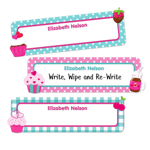 Write-On Name Labels for Daycare, Small