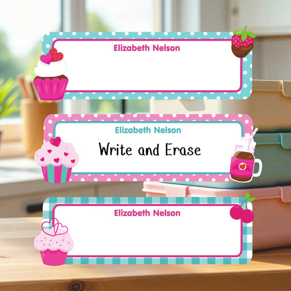 Reusable Write On Labels, Large