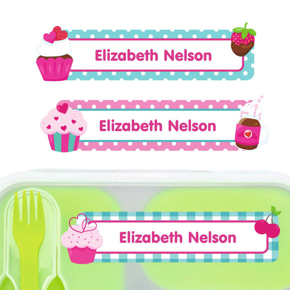 Waterproof Labels Lunch Boxes