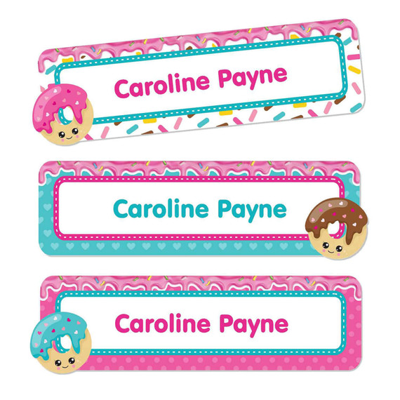 Donuts Oversize Rectangle Labels