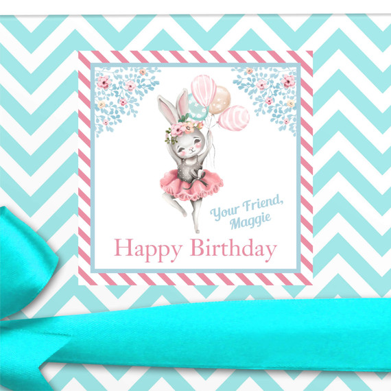 Personalized Birthday Gift Stickers