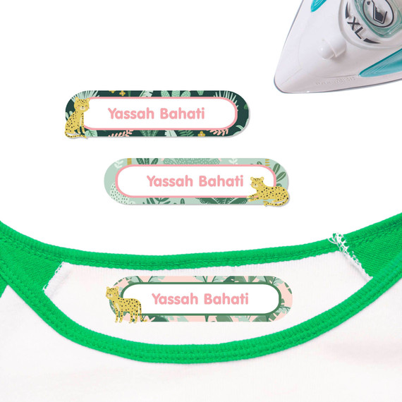 Iron On Clothing Name Labels For Daycare
