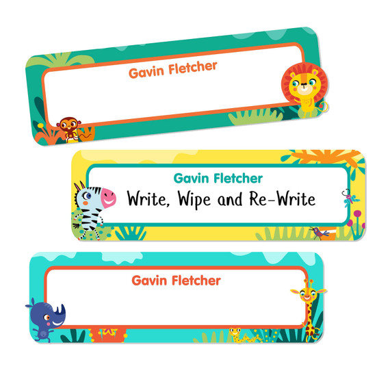 Write-On Name Labels for Daycare, Small