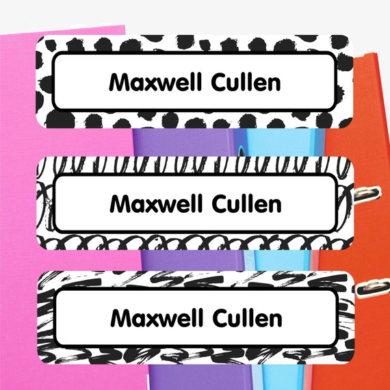 Extra large labels
