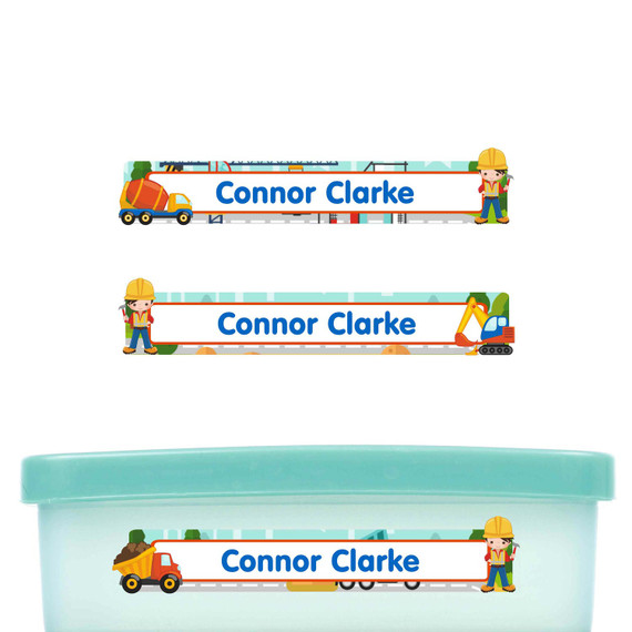 Custom Slim Rectangle Labels