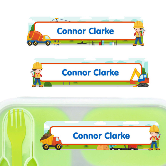 Camp Name Labels Waterproof Rectangle