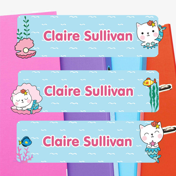 Large rectangle labels perfect for water bottles