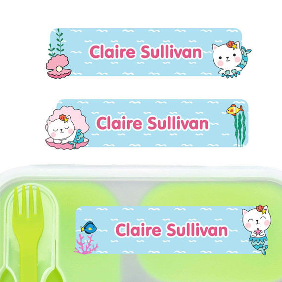 Rectangle Labels Dishwasher Safe